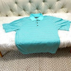 Pebble Beach golf shirt dri fit material